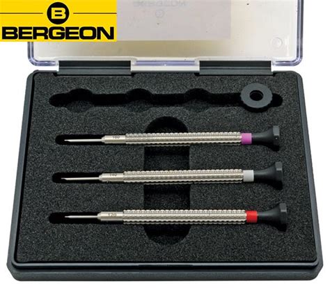 bergeon 1.6mm screwdriver okay for rolex|Rolex sea dweller screwdriver review.